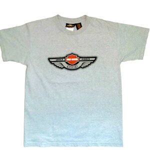VINTAGE HARLEY DAVIDSON  Grey 2003  T-Shirt Size Medium